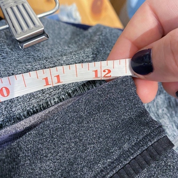 lululemon gray crop frill ruffle legging size 4 - Picture 7 of 11